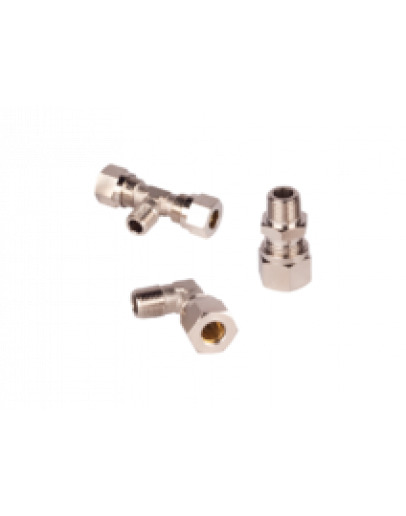 Straight connector fitting 10/8 ¼″