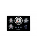 Engine panel type NAV White: tacho with digital hour.