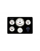 Engine panel type SEV Black: tacho with digital hour