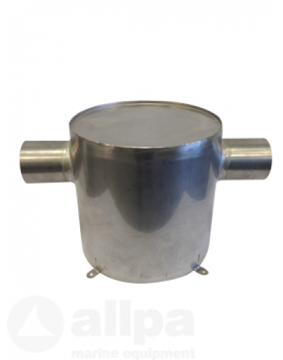 Stainless Steel Waterlocks, vertical Volume 21 l d=75mm