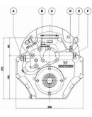 Gearbox TMC 345 R=2.00
